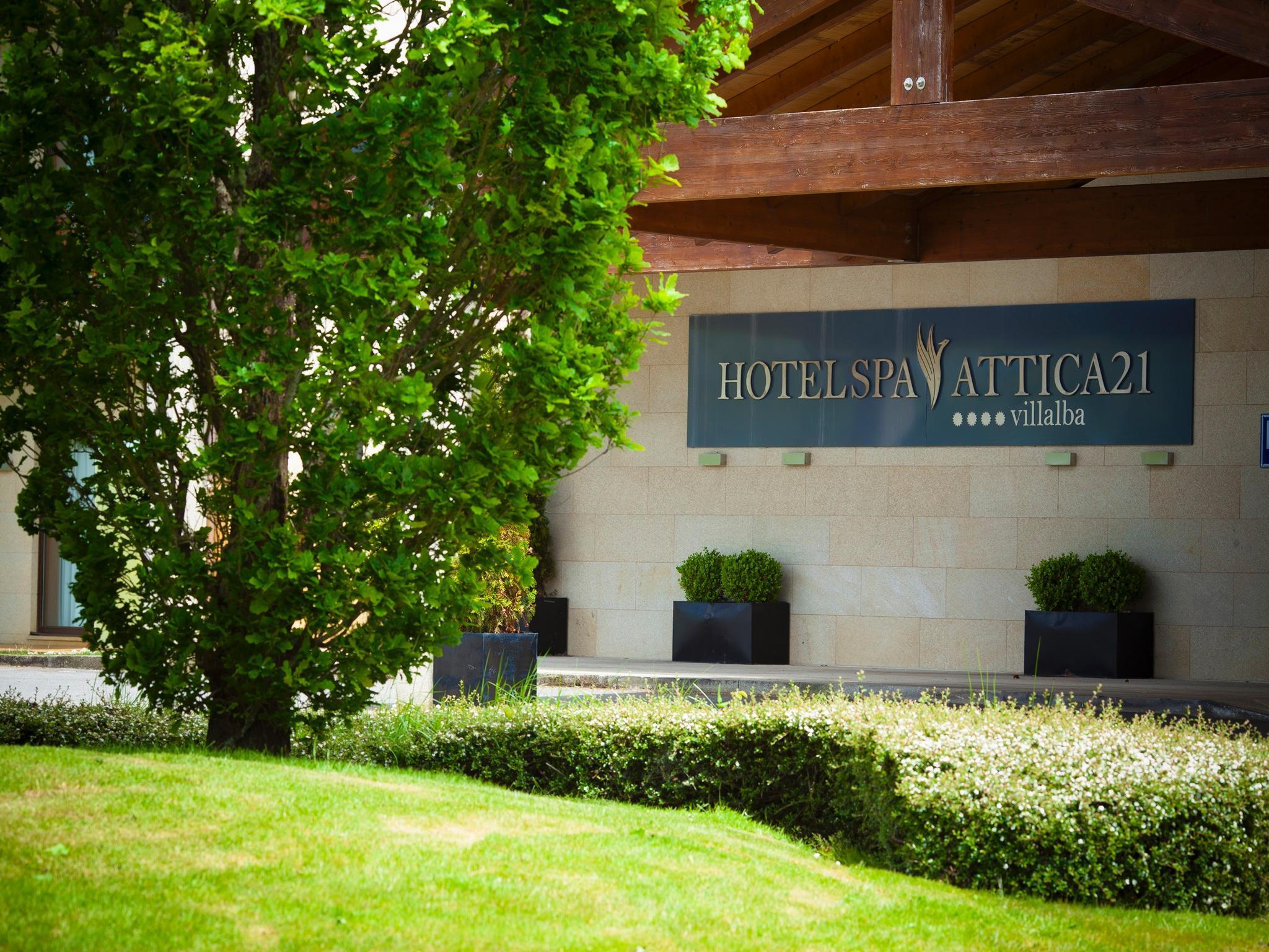 Hotel Spa Attica21 Villalba Vilalba Kültér fotó